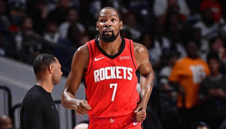 火箭连败开拓者，杜兰特总得分超越张伯伦，小贾三分球砸歪篮筐